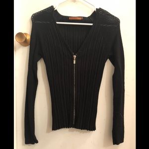 Belldini zip-up sweater